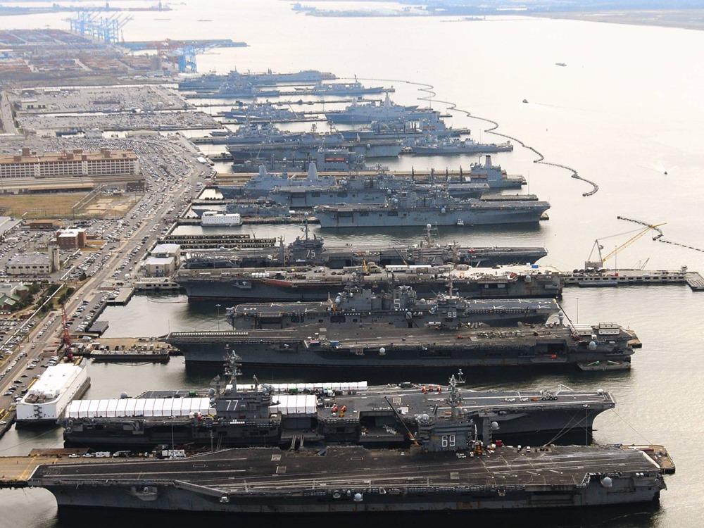 Port Norfolk VA military base