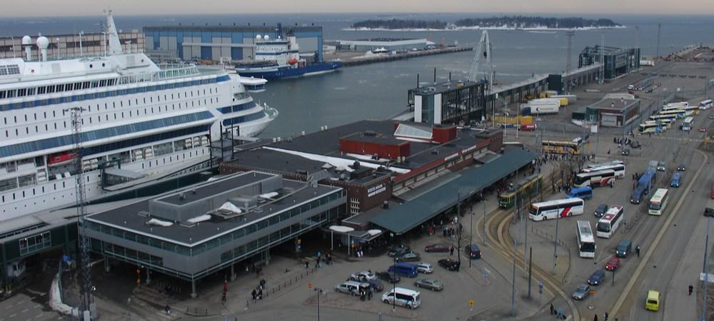 Lansisatama (West Harbour) Helsinki ferry terminal