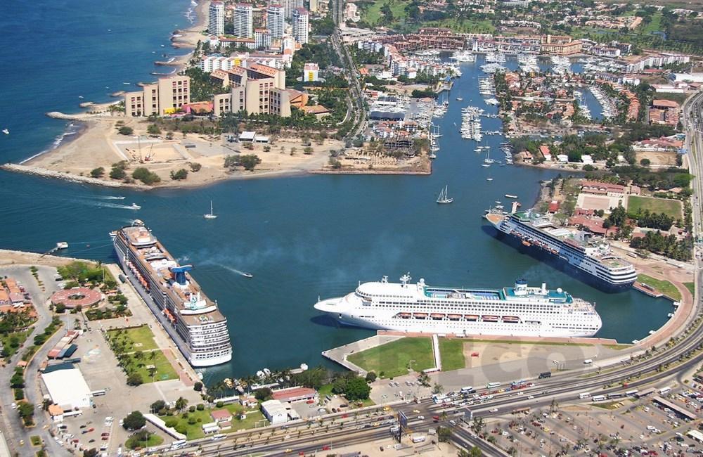 puerto vallarta mexico cruise port map