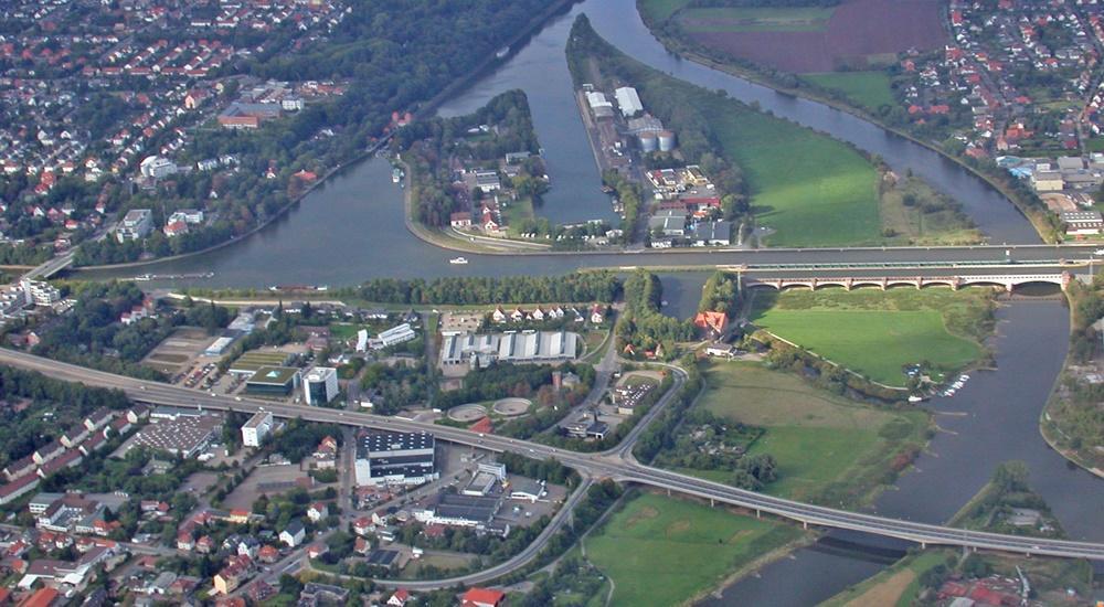 Minden (Germany) river cruise port