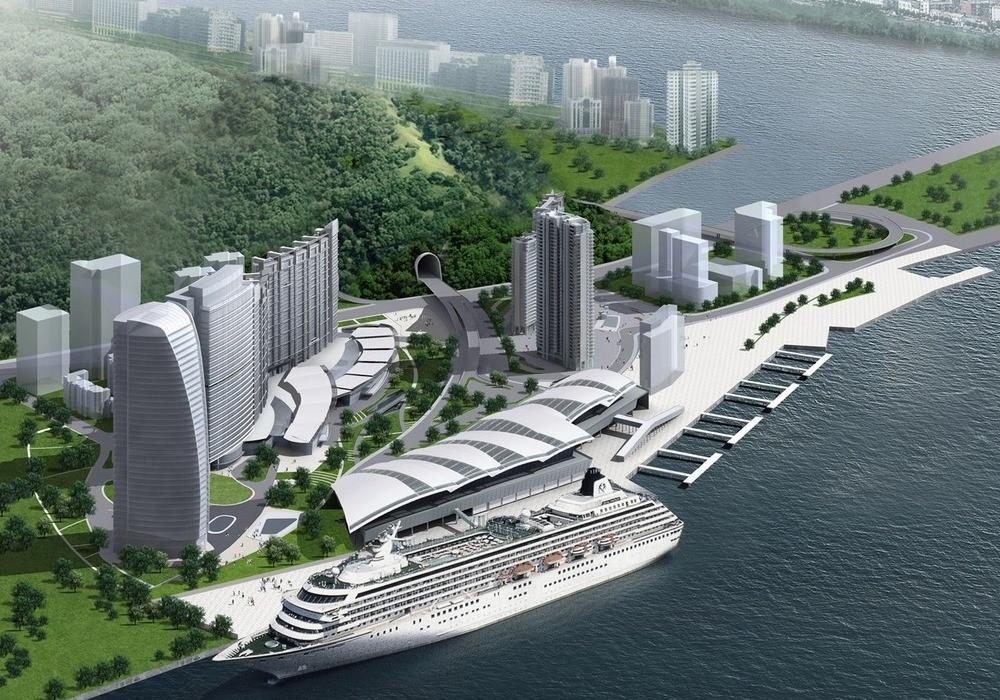 Xiamen cruise ship terminal (Dongdu)