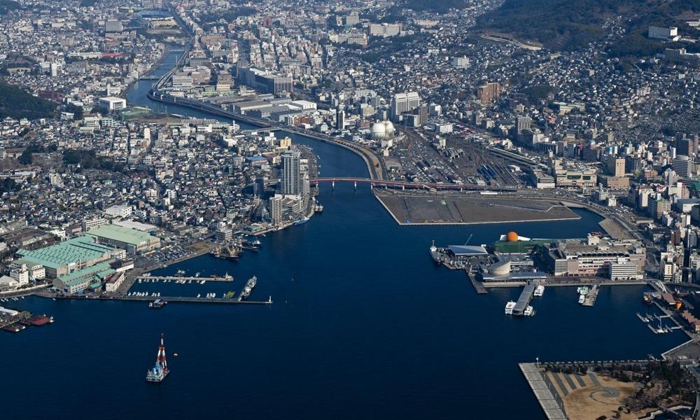 Nagasaki City port photo