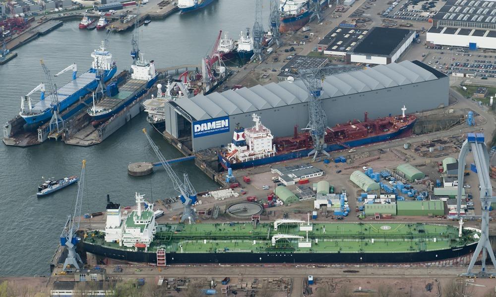 Damen shipyard Rotterdam