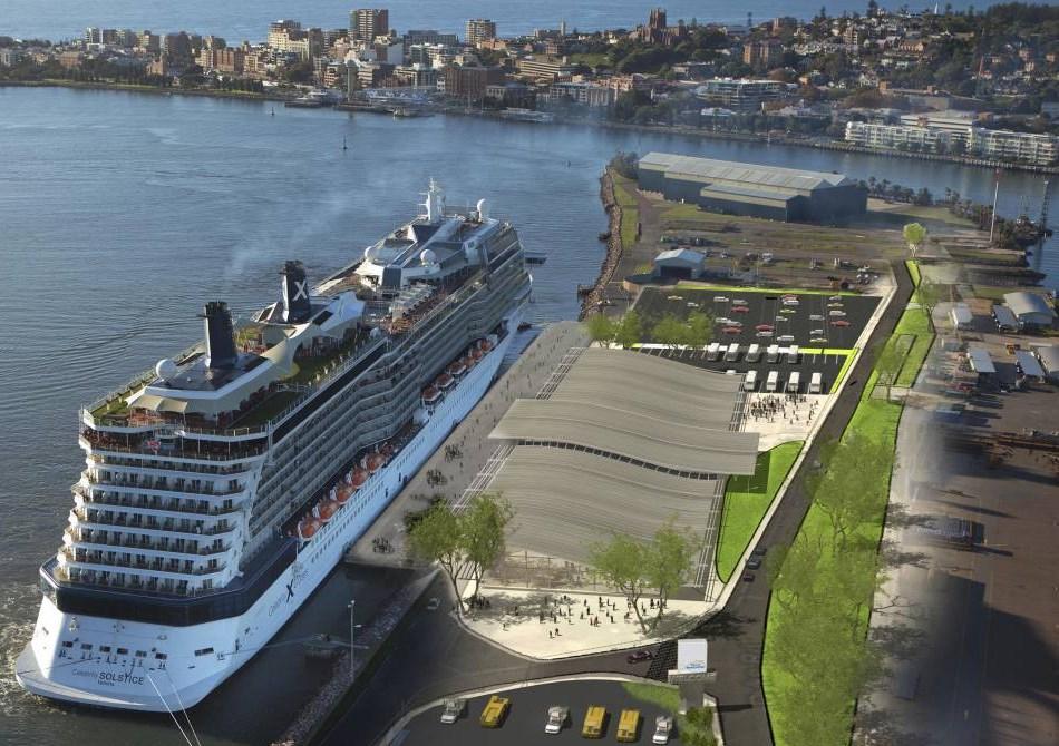 Newcastle (Australia) cruise port terminal