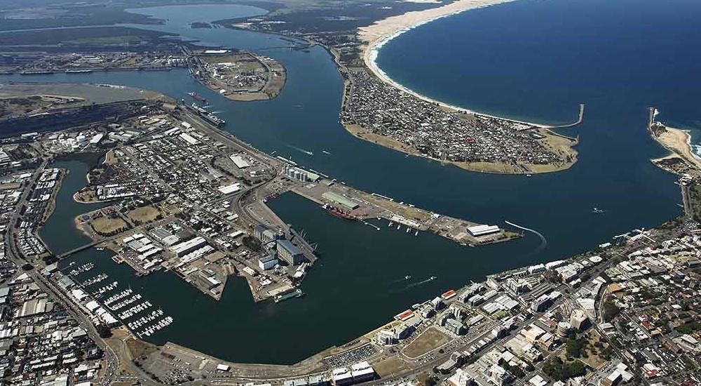 Newcastle NSW port photo