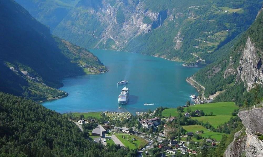 geiranger cruise pier