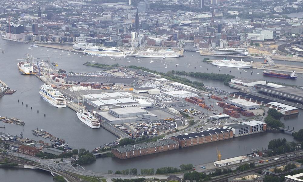 Hamburg cruise port terminals