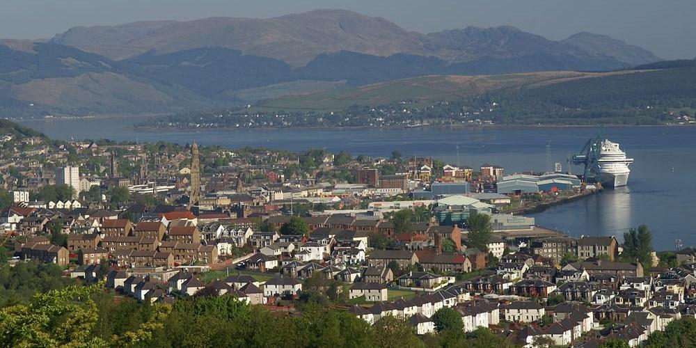 Greenock cruise port