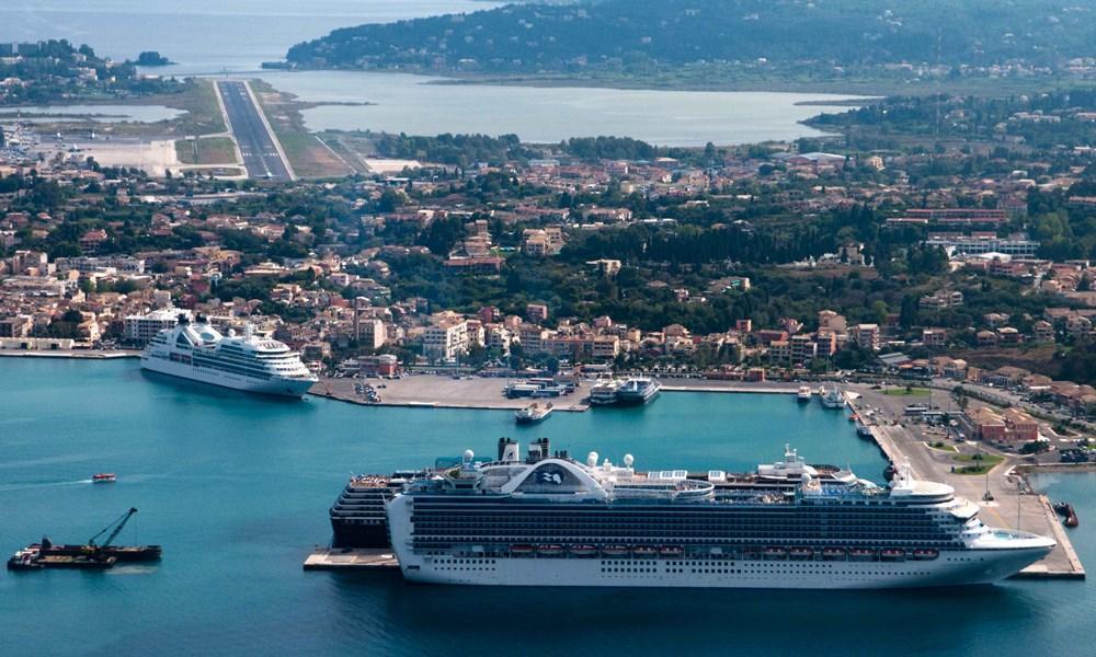 Port Corfu cruise ship terminal