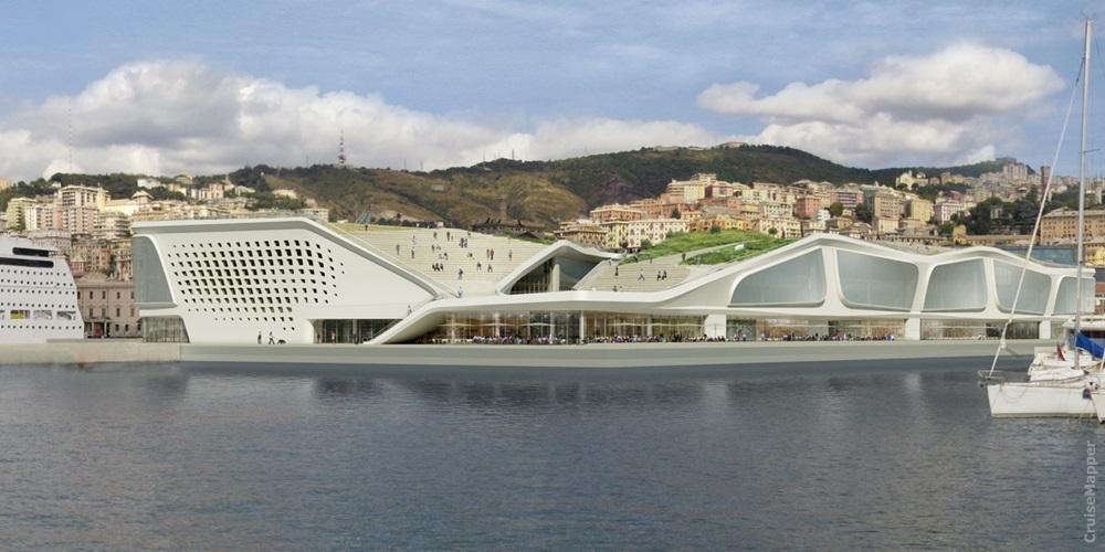 new Genoa cruise terminal Ponte Parodi