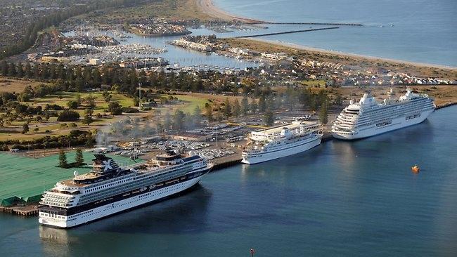 Adelaide cruise port (Outer Harbour)