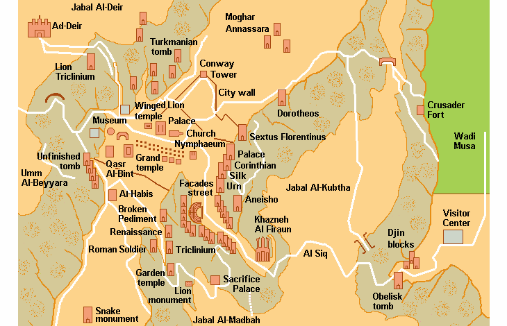  Aqaba  Petra  Jordan cruise port schedule CruiseMapper