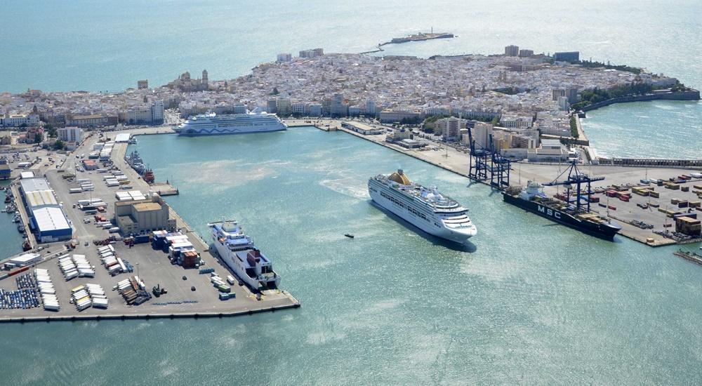 Port of Cadiz (Spain, Sevilla)