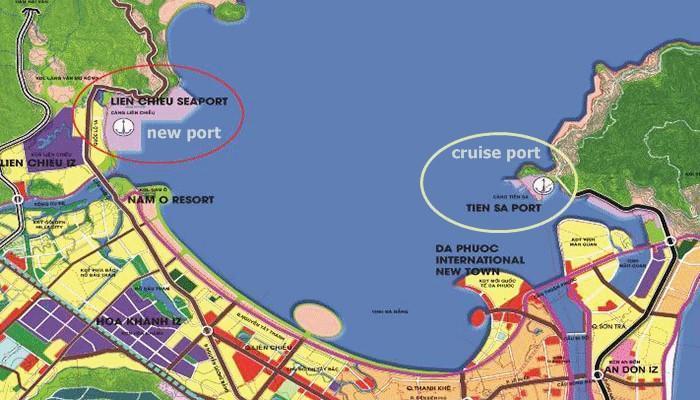 Da Nang Port map