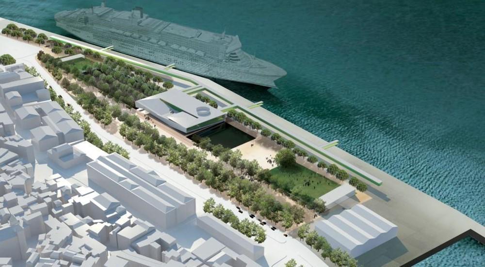 new Lisbon cruise ship terminal