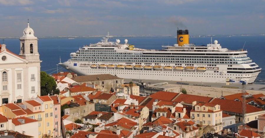 Lisbon Santa Apolonia cruise ship terminal