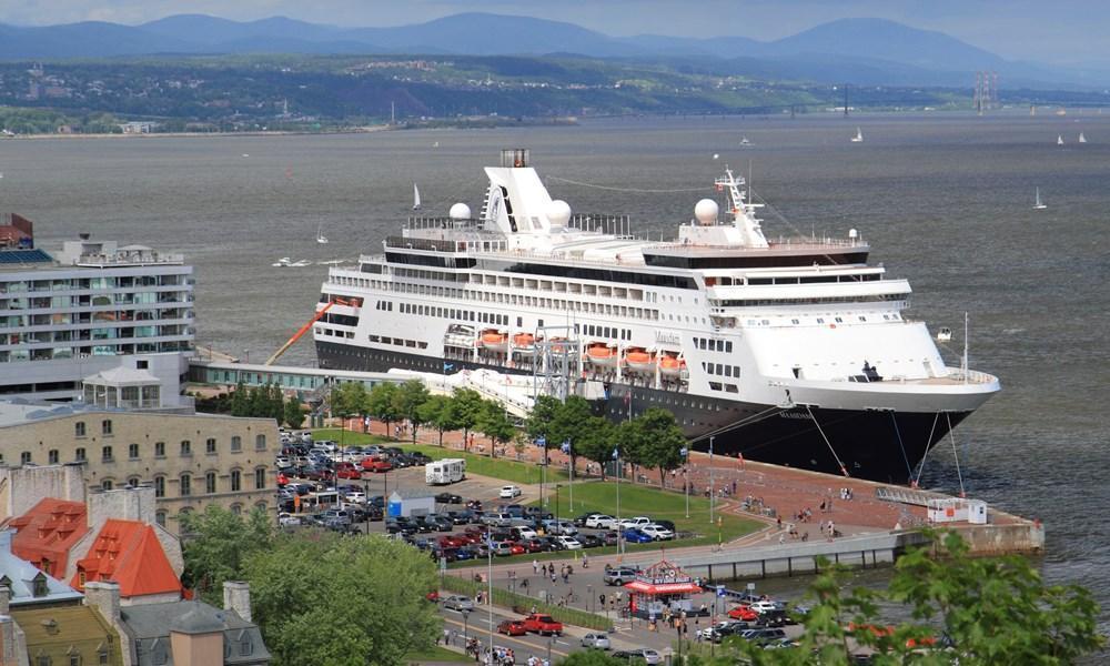 boarding cruise ship in canada