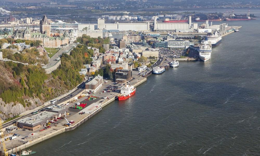 Quebec City cruise port