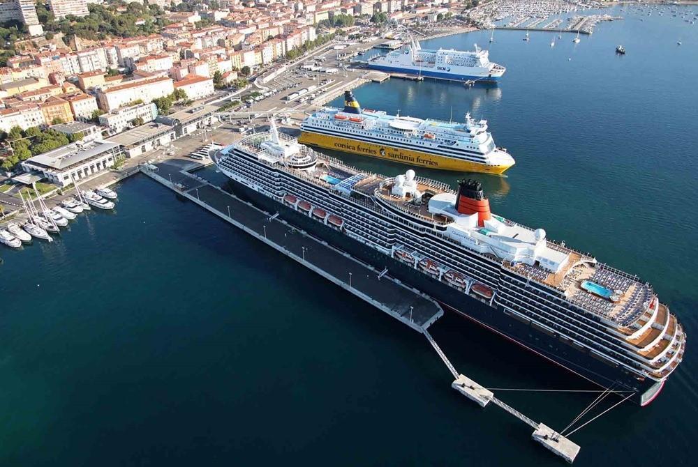 Port Ajaccio (Corsica) cruise ship terminal