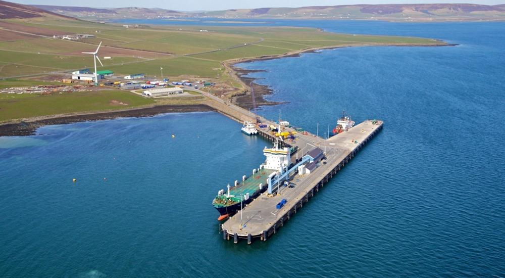 Port of Kirkwall (Orkney Island, Scotland)
