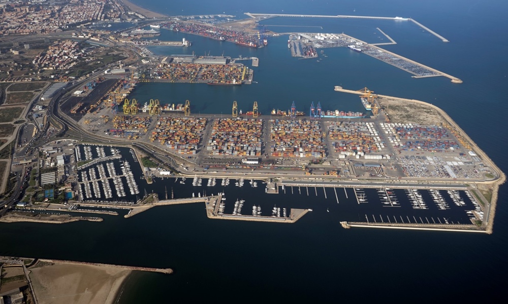 port of Valencia (Spain)