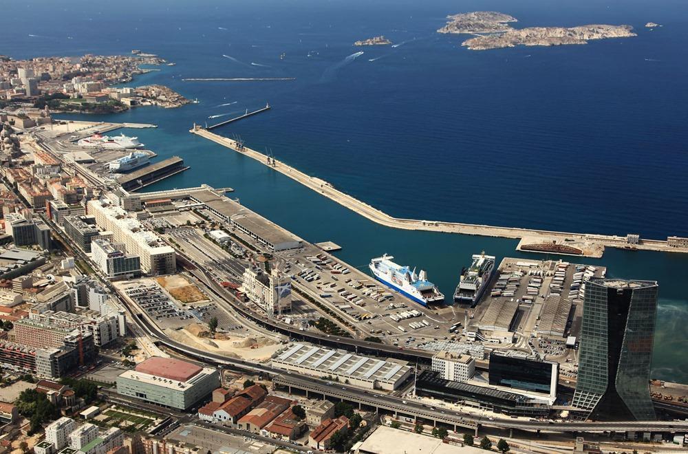 Marseille port photo
