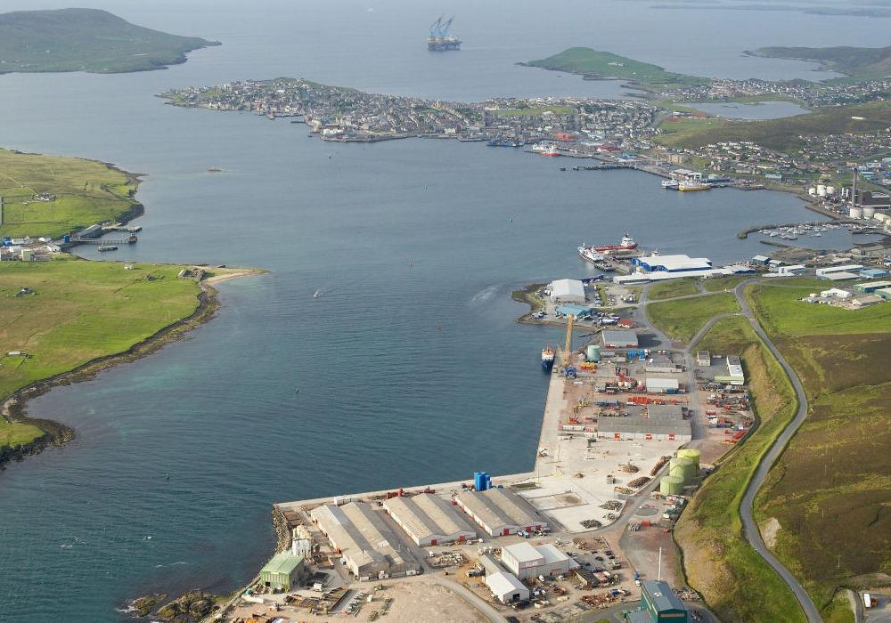 Port of Lerwick (Shetland Island, Scotland)