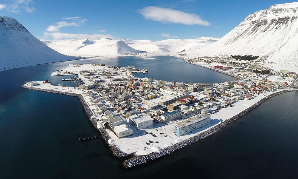 isafjordur iceland cruise port map