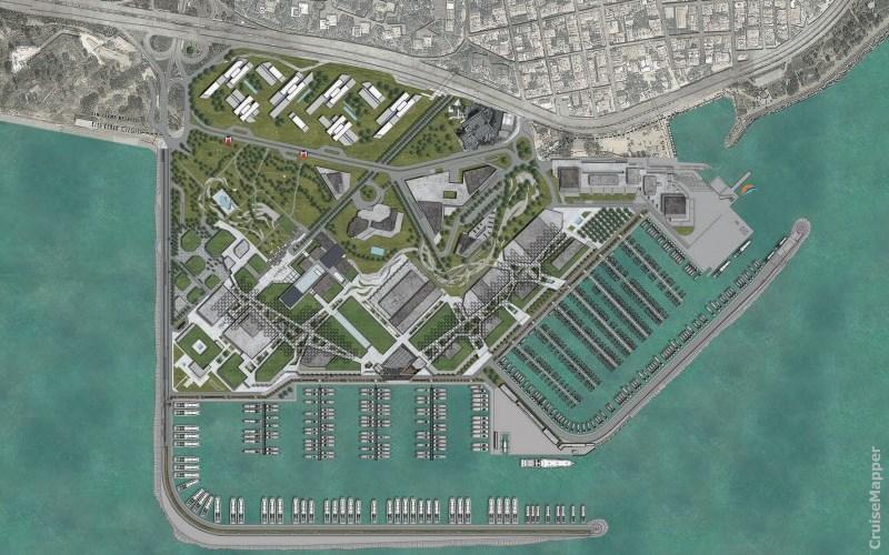 Istanbul Galata port map