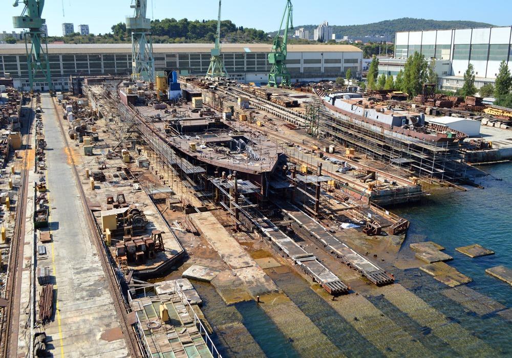 Brodosplit shipyard (Split, Croatia)