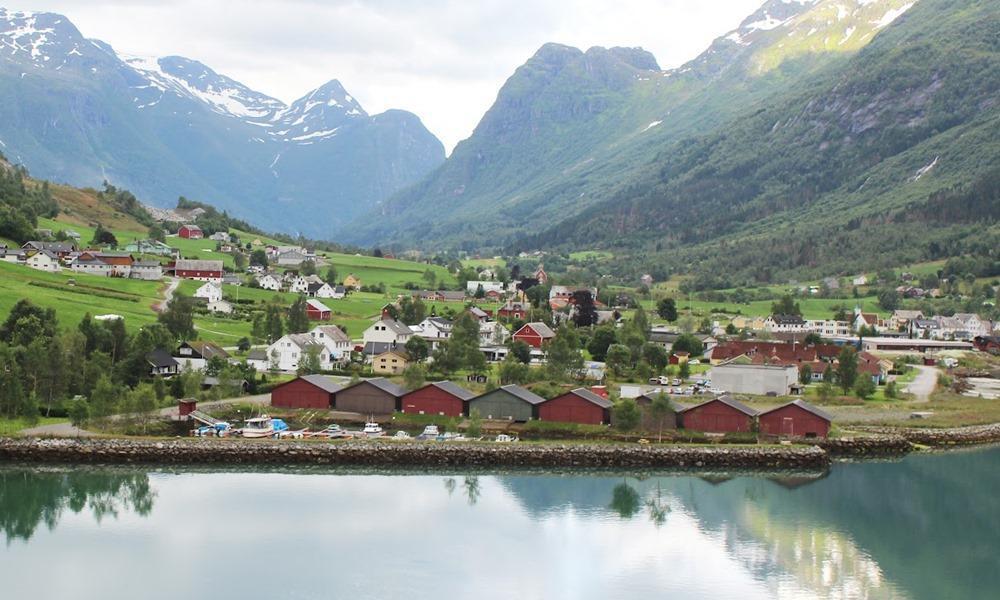 tourist train olden norway