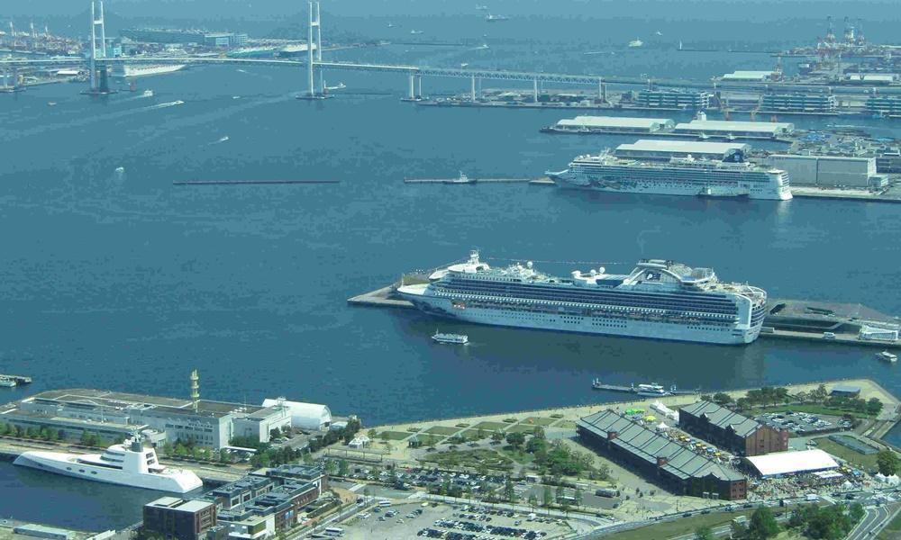 Port Yokohama new cruise terminals (Shinko, Daikoku)