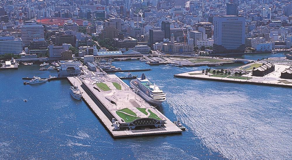 yokohama cruise terminal to yamashita park