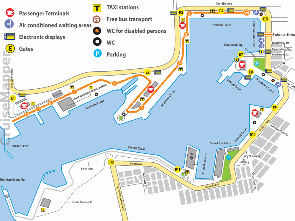 cruise ship schedule athens