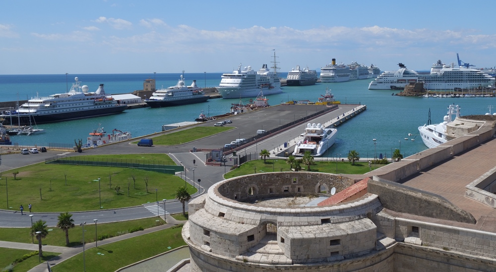 cruise ship port in rome