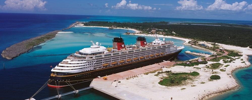 Disney Castaway Cay Island cruise ship dock