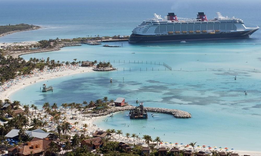 Disney private island Castaway Cay (Bahamas) cruise port