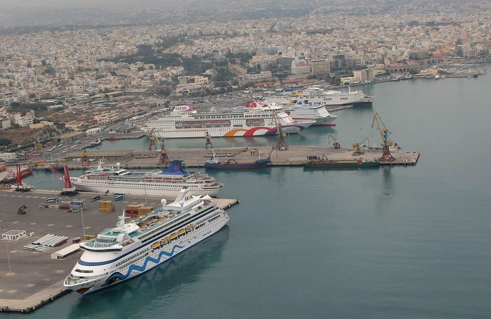 Port of Heraklion (Crete Greece)