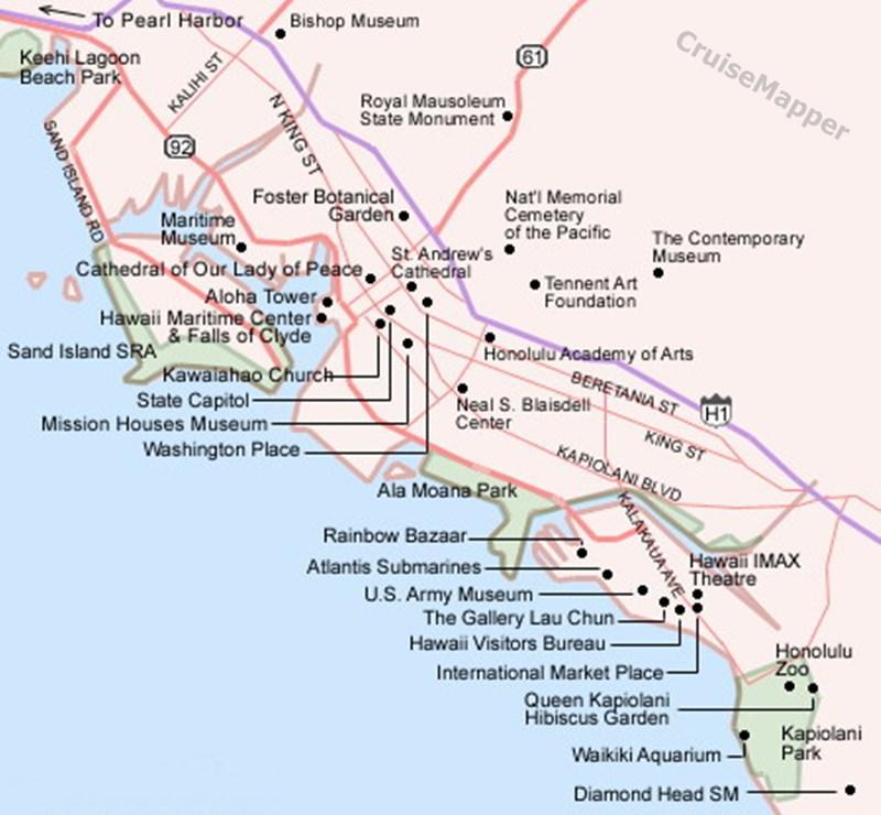 hawaii cruise departure ports
