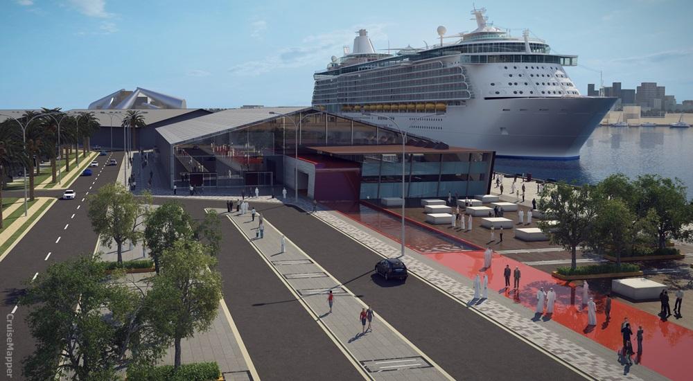 Zayed Port cruise terminal Mina Zayed (Abu Dhabi)