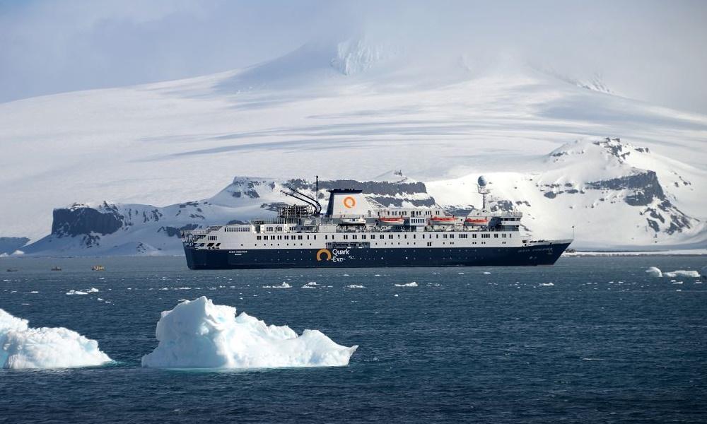 South Shetland Islands (Antarctica) cruise ship