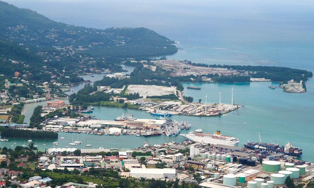 Port of Mahe Island (Victoria, Seychelles)
