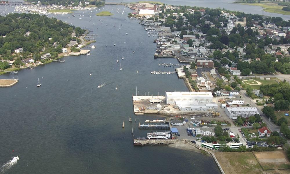 Warren (Rhode Island USA) river cruise port