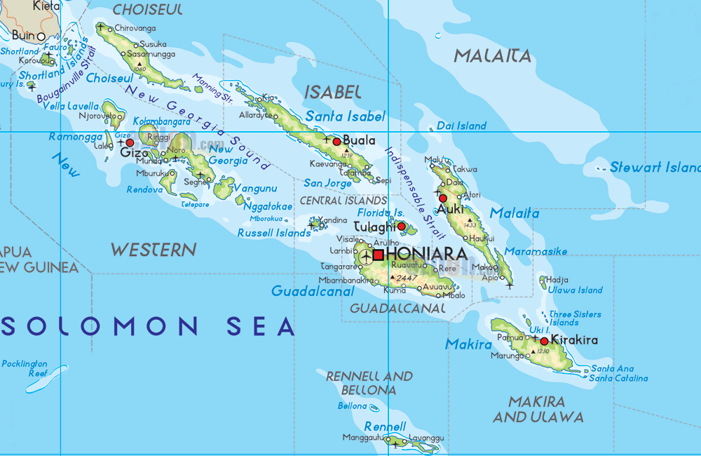 Solomon Islands cruise port