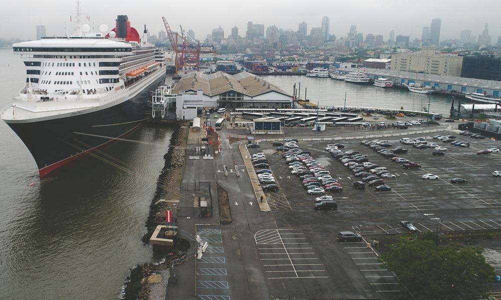 NYC Brooklyn cruise terminal (Cunard)