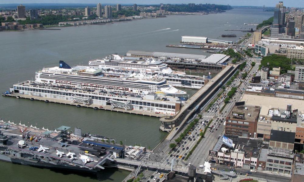 Port NYC (New York) Manhattan cruise ship terminal