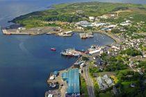 Oceania Sirena cruise ship berths in Killybegs (Ireland) causing a much needed boost to businesses