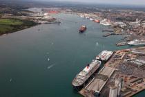 Port of Southampton England boasts 2 consecutive 5-ship weekends during August