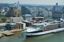 Liverpool’s cruise terminal celebrates its 15th anniversary