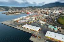 Pacific Explorer is the first large cruise ship to visit Hobart (Tasmania Australia) in 2+ years